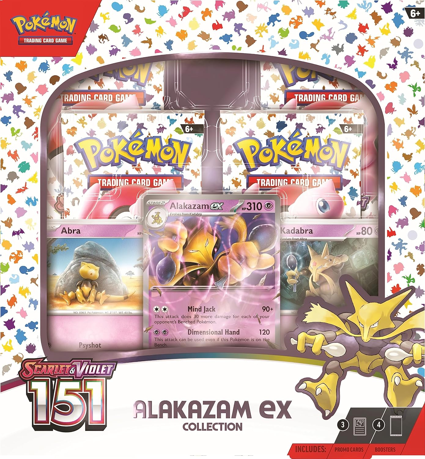 Pokémon Cards - Scarlet & Violet - 151 Collection - Alakazam ex
