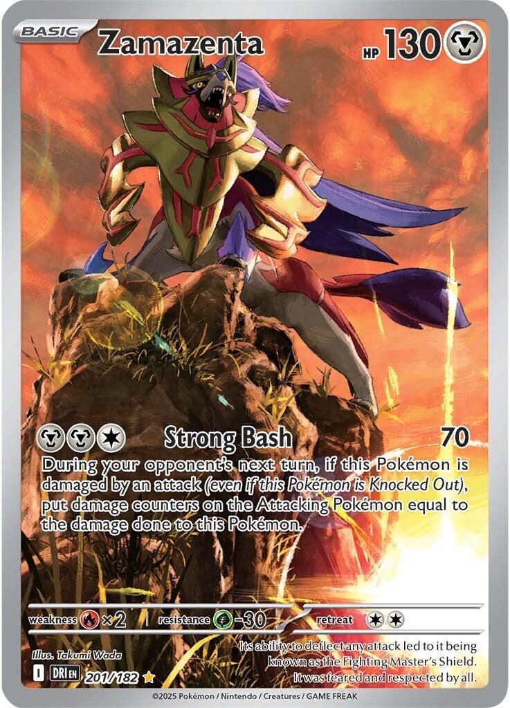 English Singles - 201/182 - Zamazenta - Destined Rivals