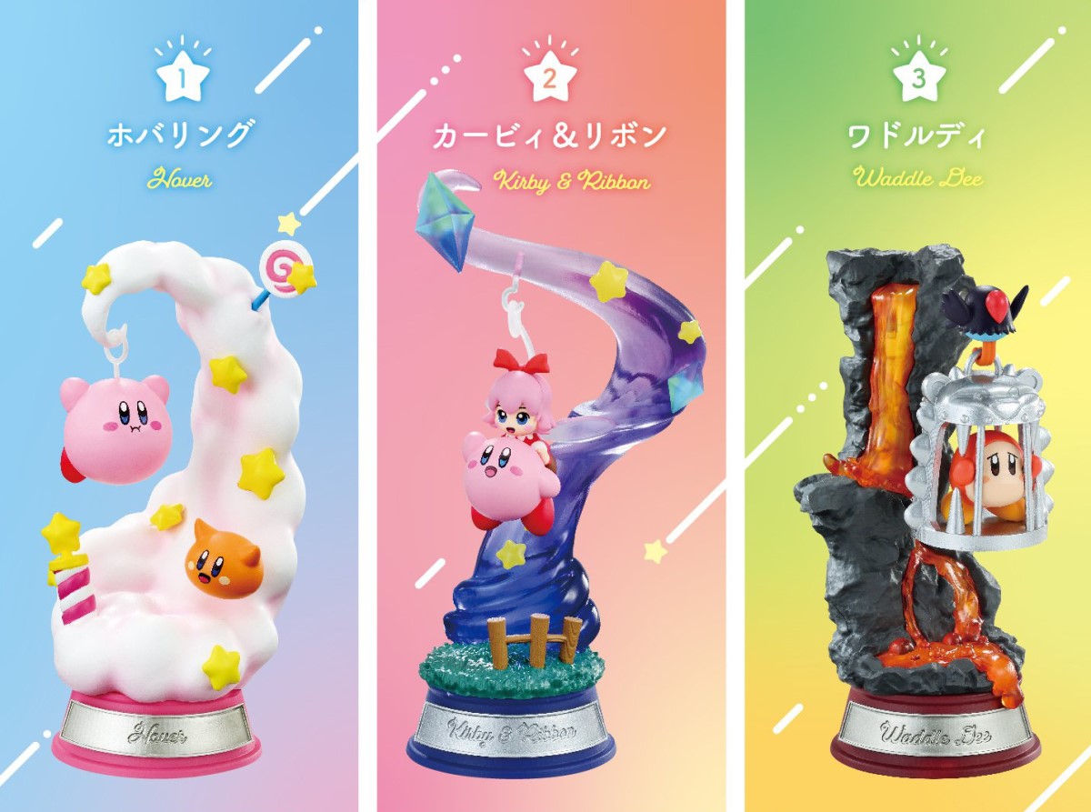 RE-MENT - SWING KIRBY - TWINKLE TRAVELER SERIES BLIND BOX