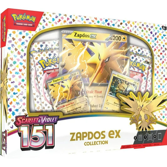 Pokémon Cards - Scarlet & Violet - 151 Collection - Zapados ex