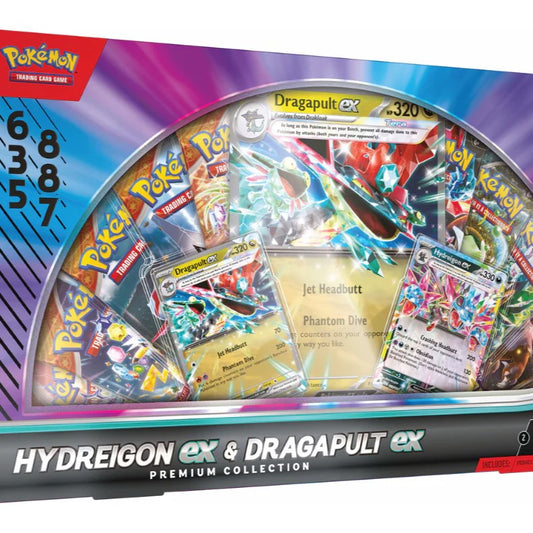 Pokémon Cards - Hydreigon ex & Dragapult ex Premium Collection