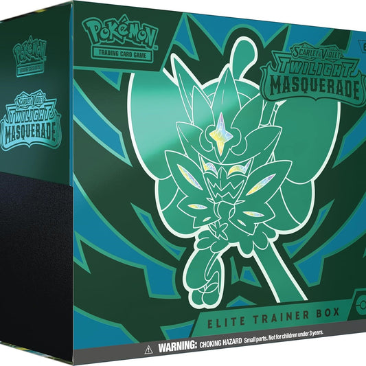 Pokémon Cards - Scarlet & Violet - Twilight Masquerade SV06 Elite Trainer Box (ETB)