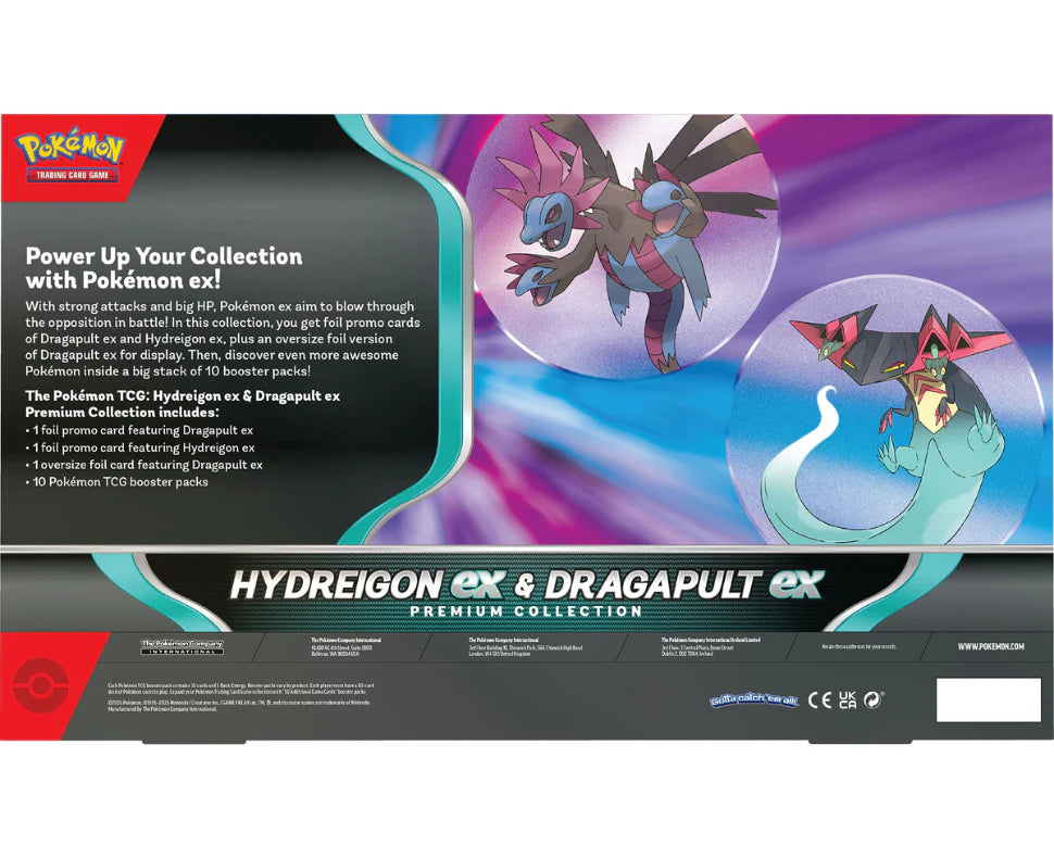 Pokémon Cards - Hydreigon ex & Dragapult ex Premium Collection