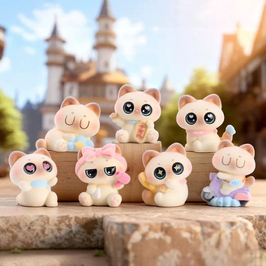 Azuki Siamese Cat Blind Box Series 1