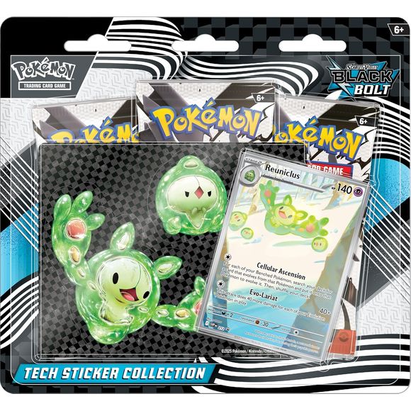 Pokémon Cards - Scarlet and Violet - Black Bolt - Tech Sticker Collection