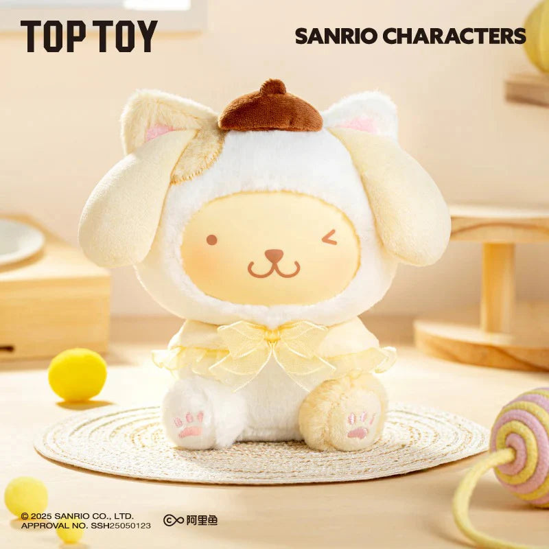 SANRIO CHARACTERS - PLAY WITH KITTENS SERIES - PLUSH/KEYCHAIN