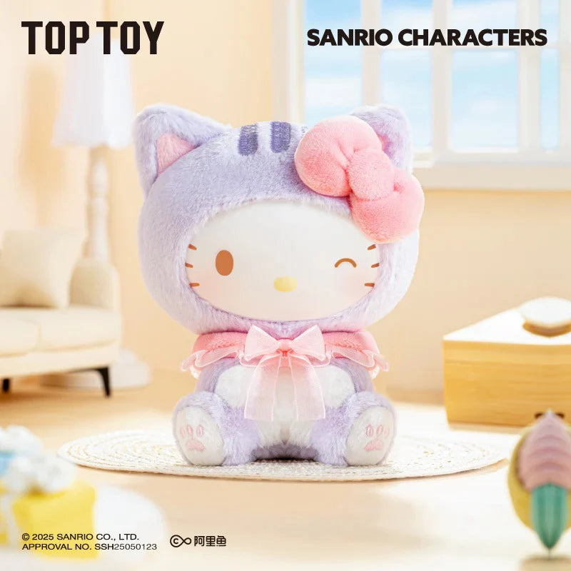 SANRIO CHARACTERS - PLAY WITH KITTENS SERIES - PLUSH/KEYCHAIN