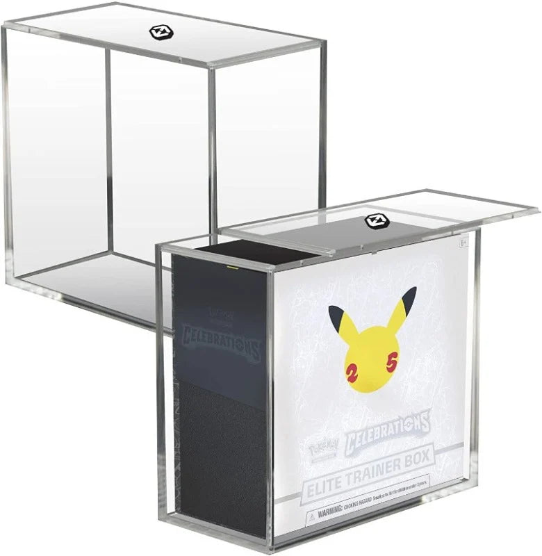 EVORETRO Pokemon ETB Acrylic Protector w/ SLIDING Lid (EVO-7702)