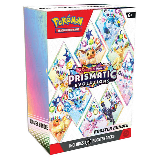 Pokémon Cards - Scarlet & Violet - Prismatic Evolutions SV8.5 (Boost Bundle)