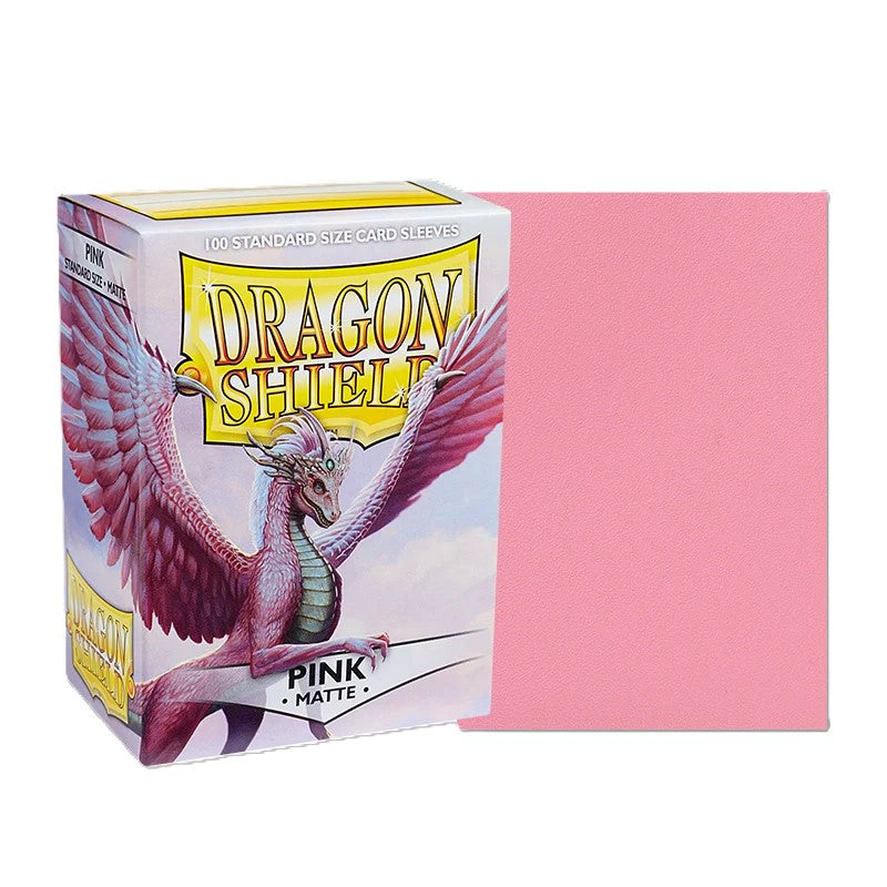 DRAGON SHIELD PINK CHRISTA (MATTE) (100ct)