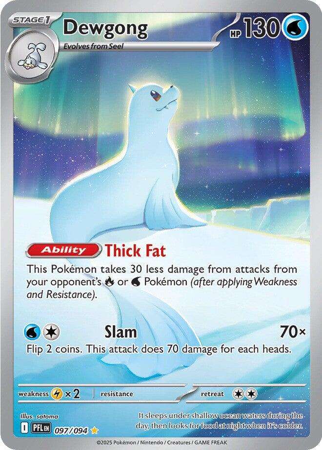 English Singles - 097/094 Dewgong - Phantasmal Flames