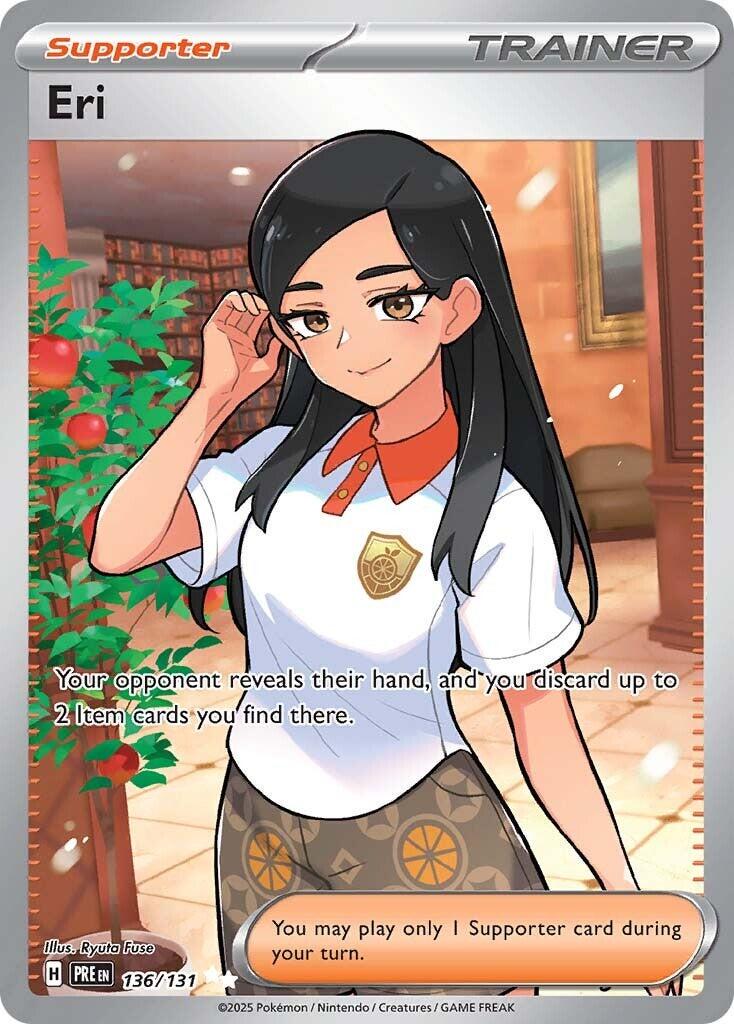 English Singles - 136/131 Eri - Prismatic Evolutions