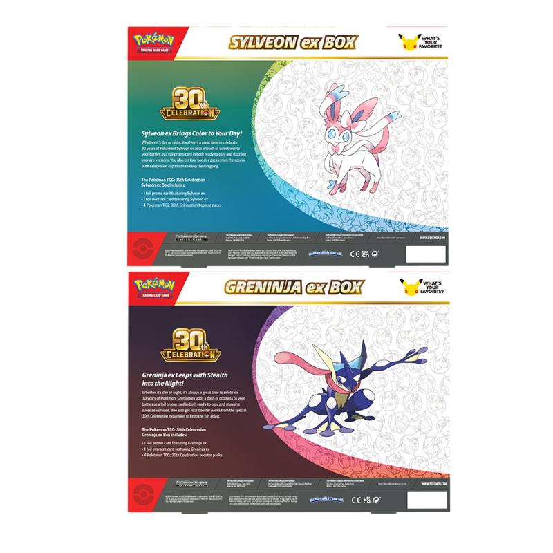 Pokémon Cards - Pokemon 30th Celebration - ex Box (EN)