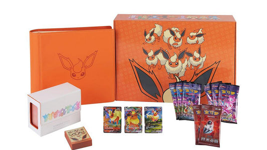 Pokémon Cards - Eeveelution Gift Box: Flareon (CH) (CS4aC) (PRE-ORDER)