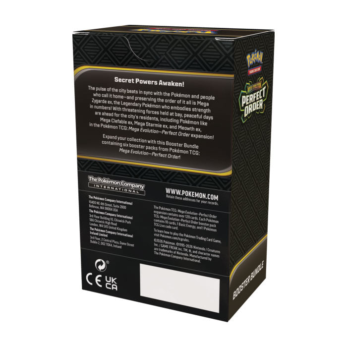 Pokémon Cards - Mega Evolution - Perfect Order Booster Bundle (ME03) (EN)
