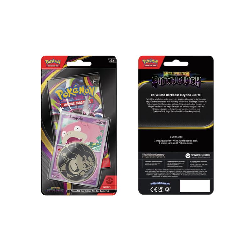 Pokémon Cards - Mega Evolution - Pitch Black Checklane Blister (ME05) (EN) (PRE-ORDER)