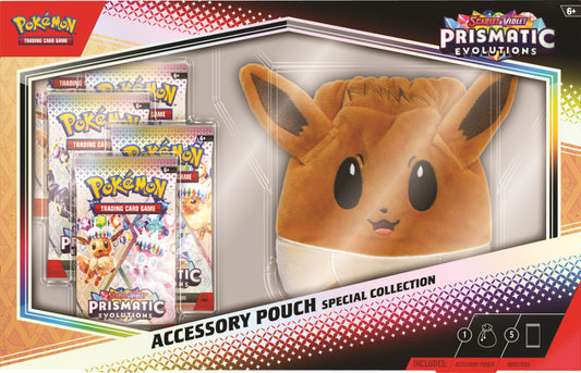 Pokémon Cards - SV8.5 Prismatic Evolutions Special Collection Accessory Pouch