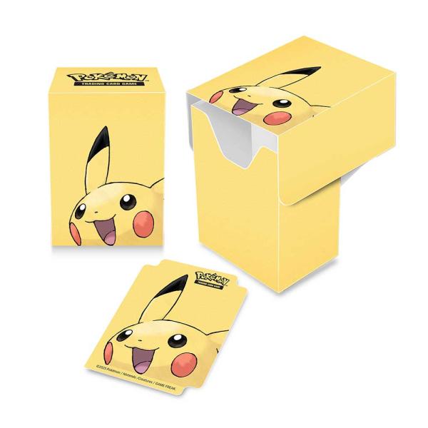 DECK BOX POKEMON PIKACHU FACE (ULTRA PRO)