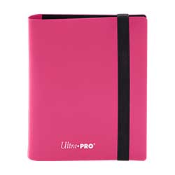 PRO BINDER 2 POCKET ECLIPSE HOT PINK