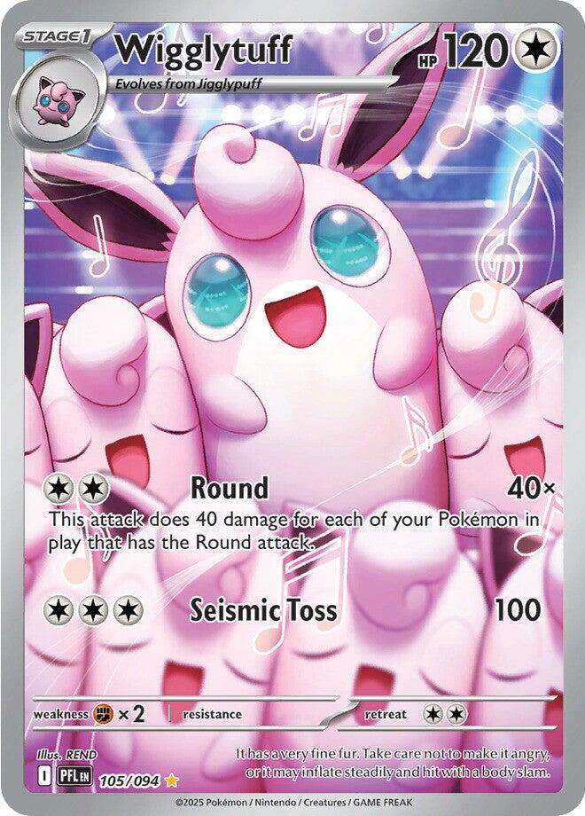 English Singles - 105/094 Wigglytuff - Phantasmal Flames