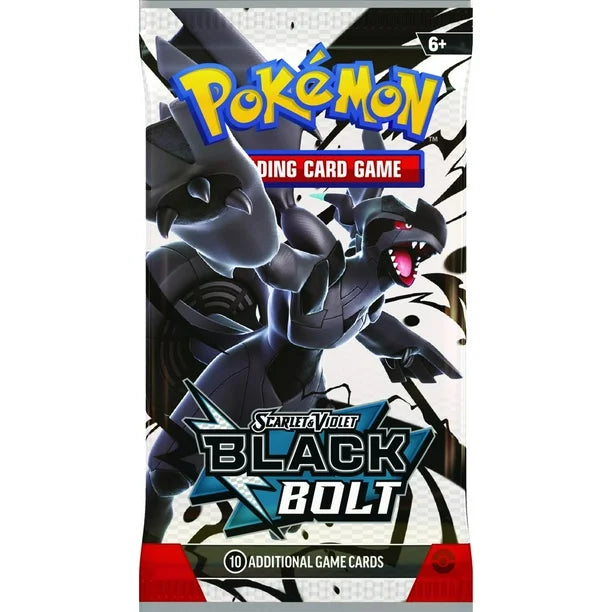 Pokémon Cards - Scarlet & Violet - Black Bolt Booster Bundle (SV11B)