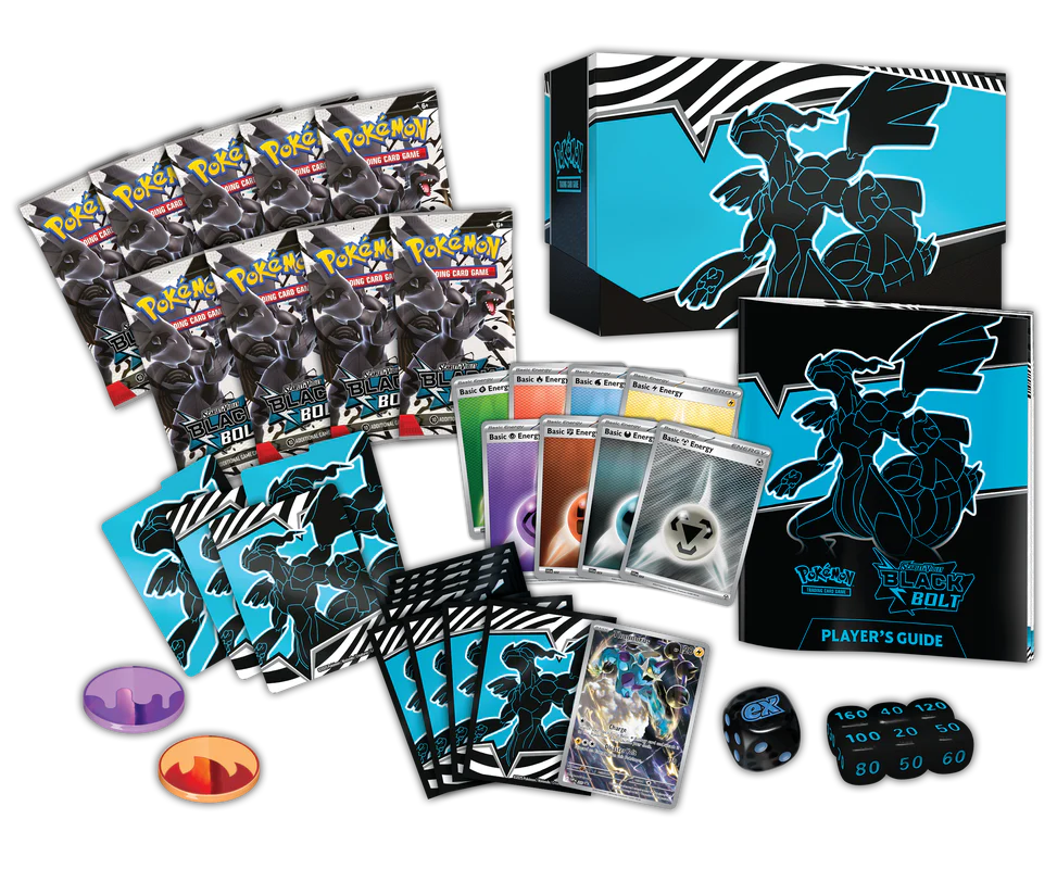 Pokémon Cards - Scarlet & Violet - Black Bolt Elite Trainer Box