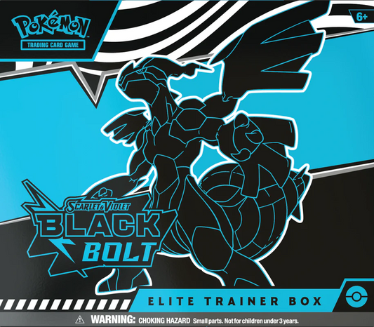 Pokémon Cards - Scarlet & Violet - Black Bolt Elite Trainer Box