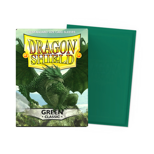 DRAGON SHIELD CLASSIC GREEN VERDANTE (100ct )