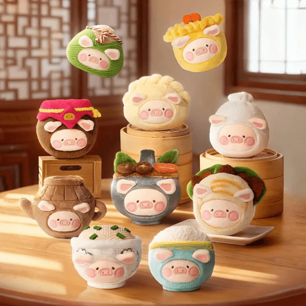 TOYZERO+ - LULU PIGGY dimsum house blind box