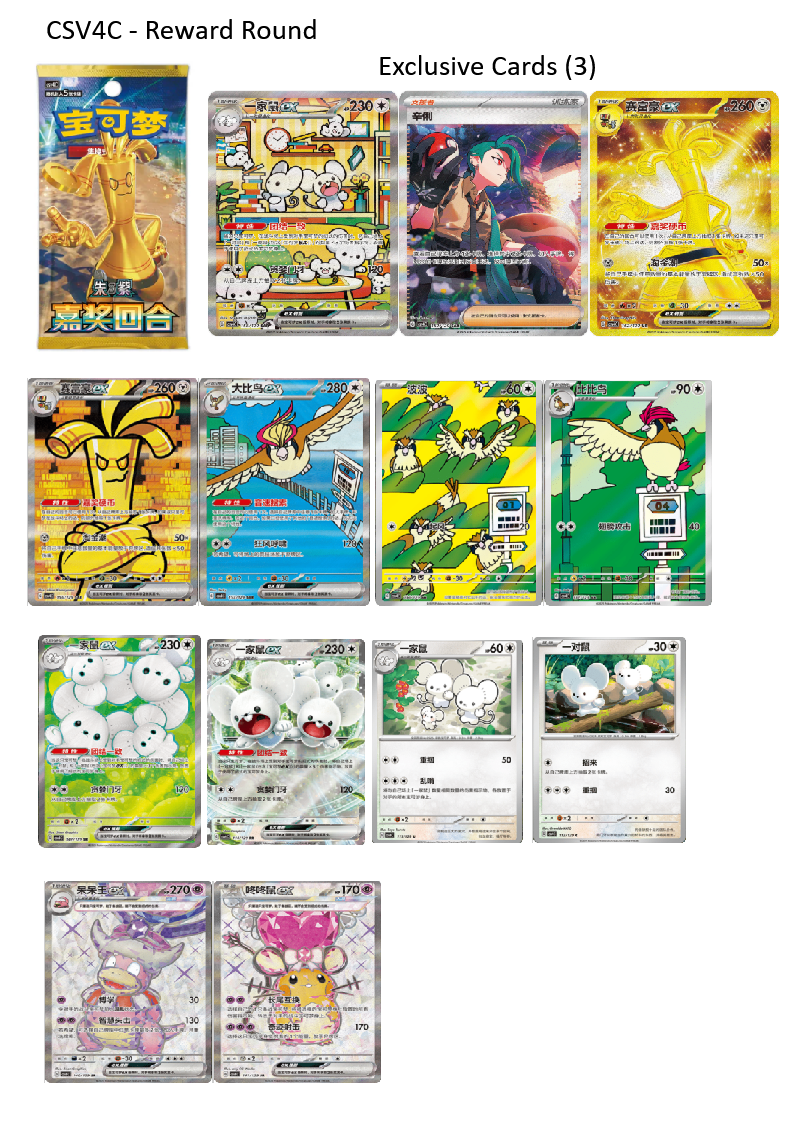 Pokémon Cards - Reward Round (CH) (CSV4C)