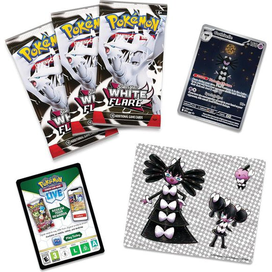 Pokémon Cards - Scarlet and Violet - White Flare - Tech Sticker Collection