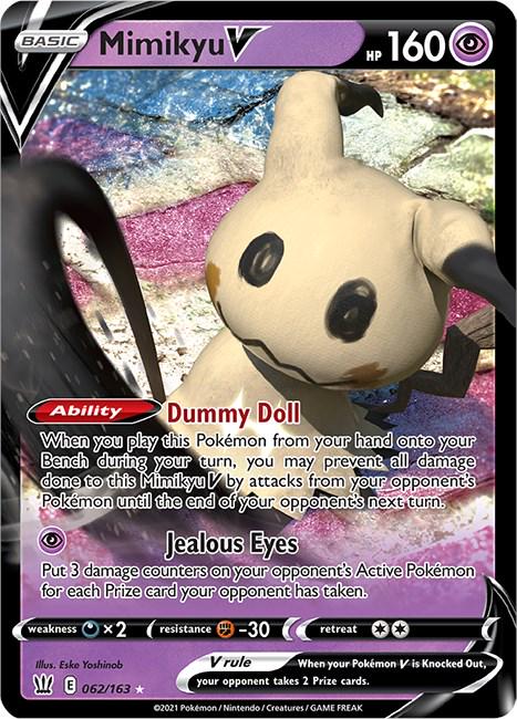 Chinese Singles - 024/063 Mimikyu V CS4.5C