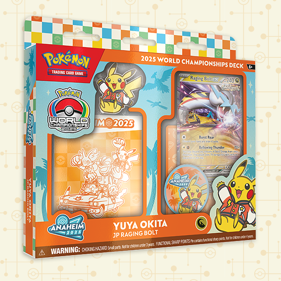 Pokémon Cards - 2025 TCG World Championships Deck Display (EN)