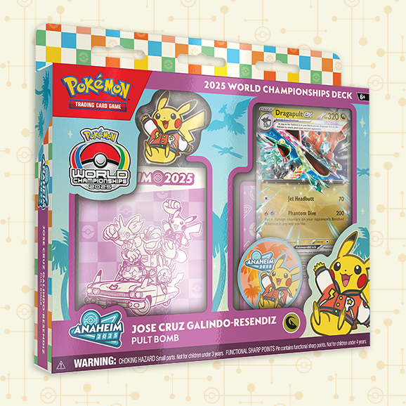 Pokémon Cards - 2025 TCG World Championships Deck Display (EN)