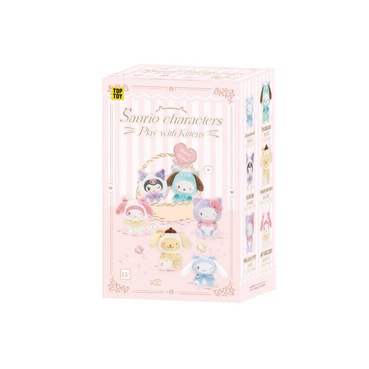 SANRIO CHARACTERS - PLAY WITH KITTENS SERIES - PLUSH/KEYCHAIN