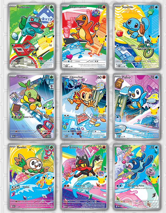 Pokémon Cards - First Partner Illustration Collection - Series 1 (EN)