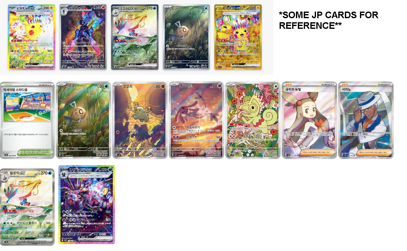 Pokémon Cards - Electric Breaker (KR) (SV8)