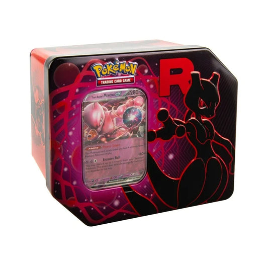 Pokémon Cards - Scarlet & Violet - Team Rocket Tin (Mewtwo)