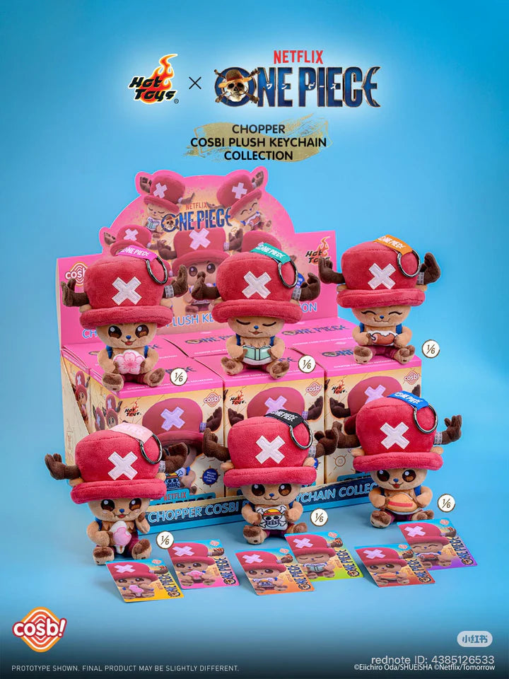 One Piece Chopper COSBI Plush Keychain Blind Box - PLUSH/KEYCHAIN