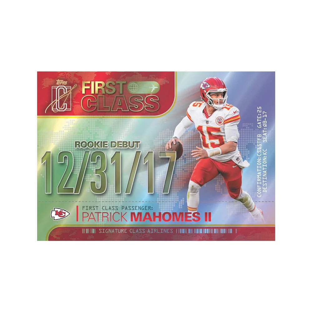 2025 TOPPS SIGNATURE CLASS FOOTBALL VALUE BOX
