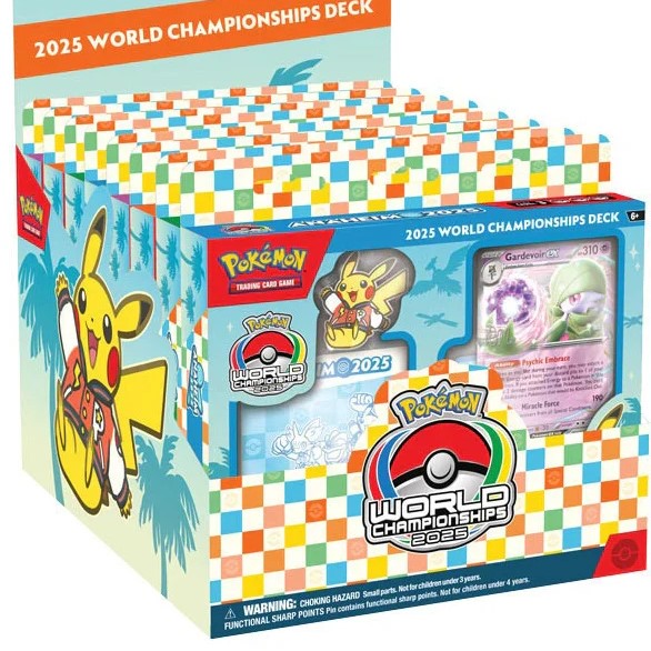 Pokémon Cards - 2025 TCG World Championships Deck Display (EN)