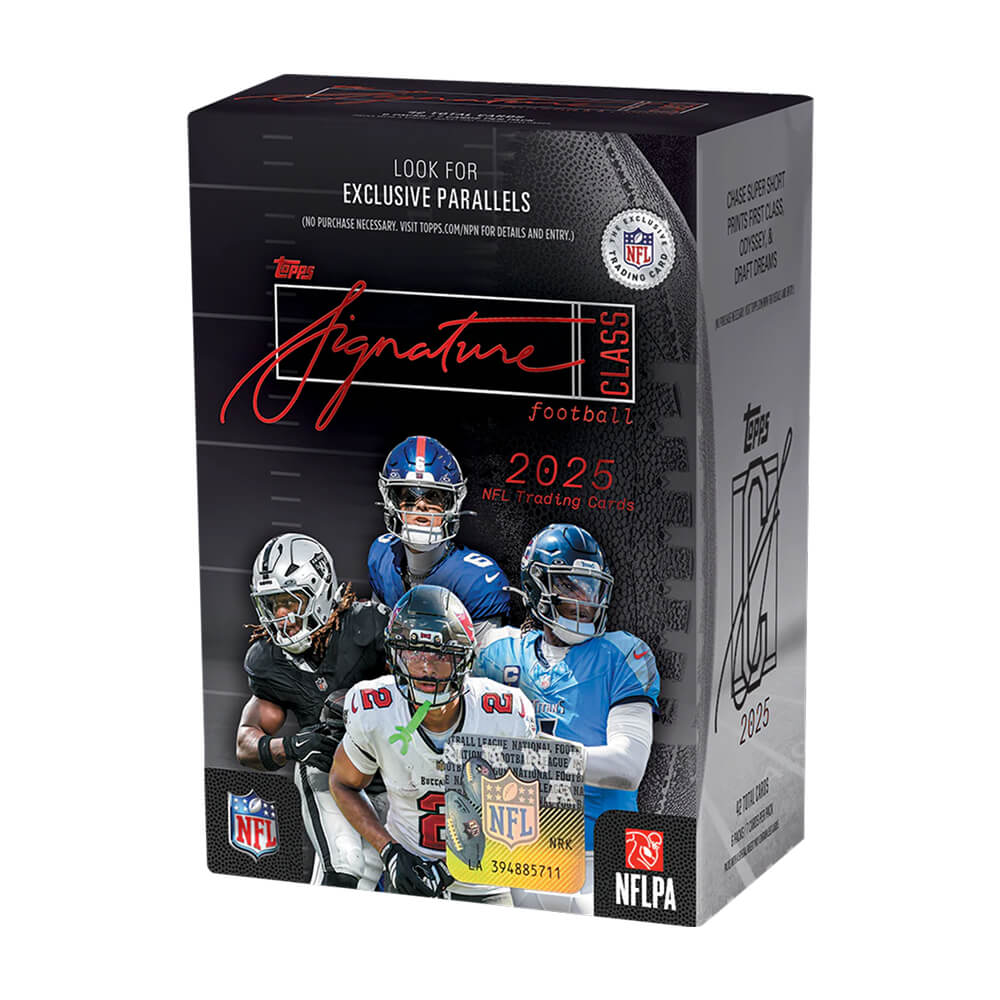 2025 TOPPS SIGNATURE CLASS FOOTBALL VALUE BOX