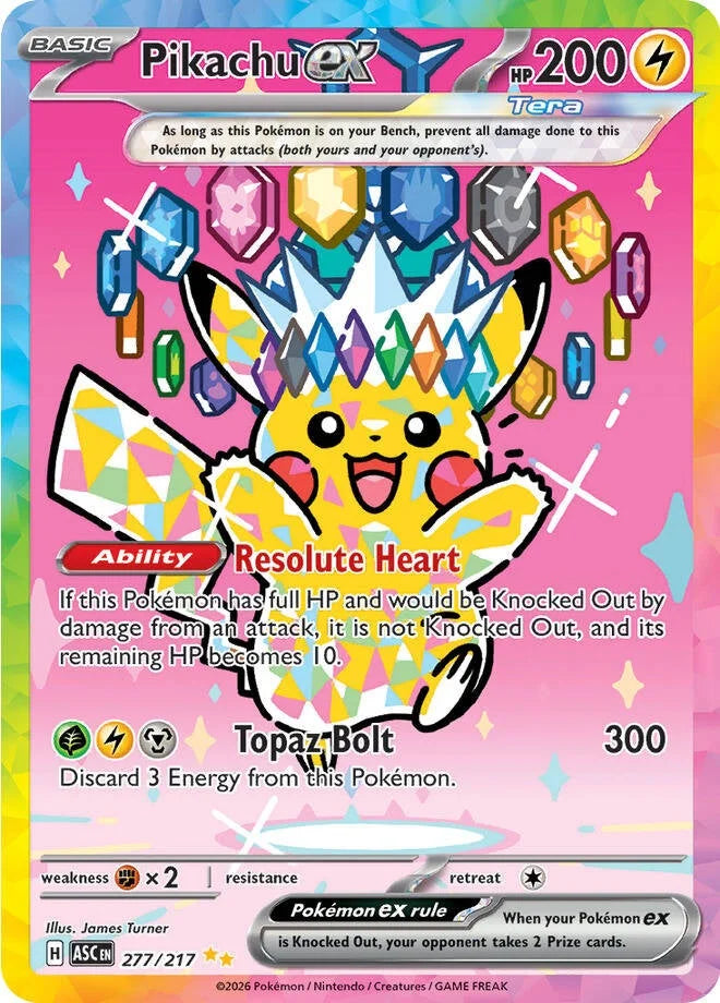 Pokémon Cards - Mega Evolution - Ascended Heroes Tech Sticker Collection (ME02.5) (EN)