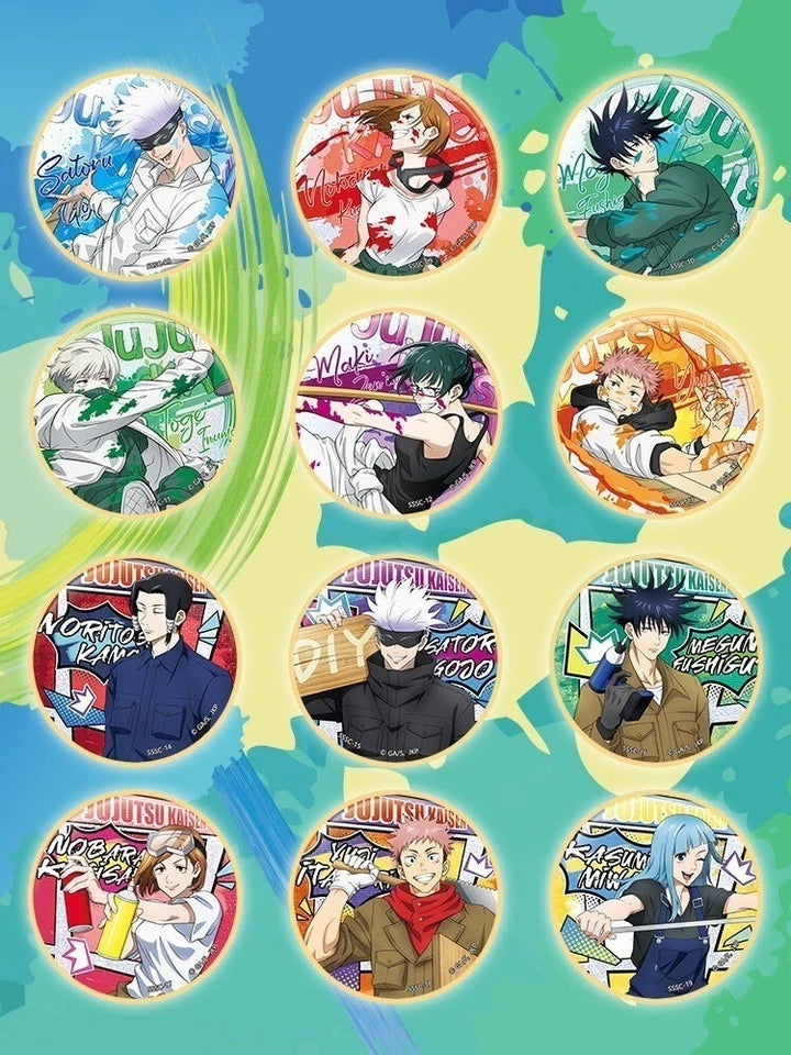 KAYOU Jujutsu Kaisen - Extreme Color Art Series Pin Blind Box