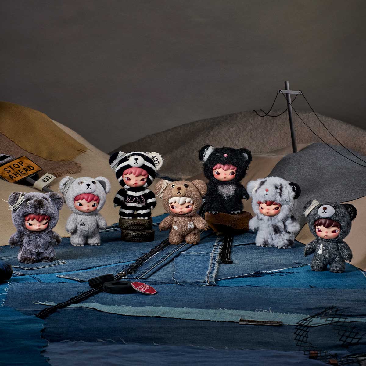 POP MART - Hirono Road Journal Series-Plush Doll Pendant Blind Box