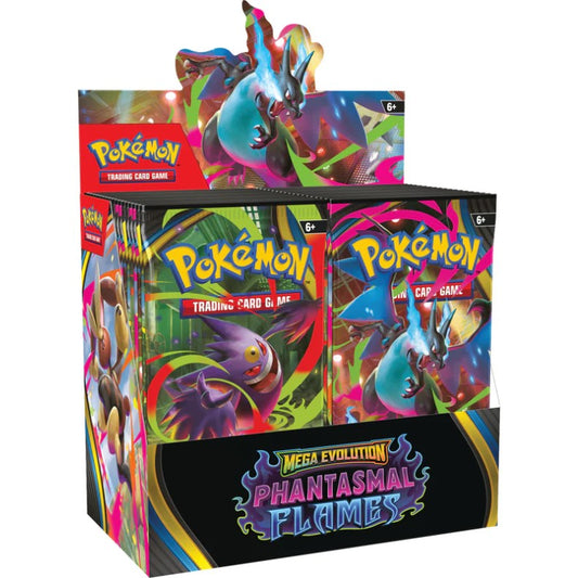 Pokémon Cards - Mega Evolution - Phantasmal Flames - Booster Box - (ME02)