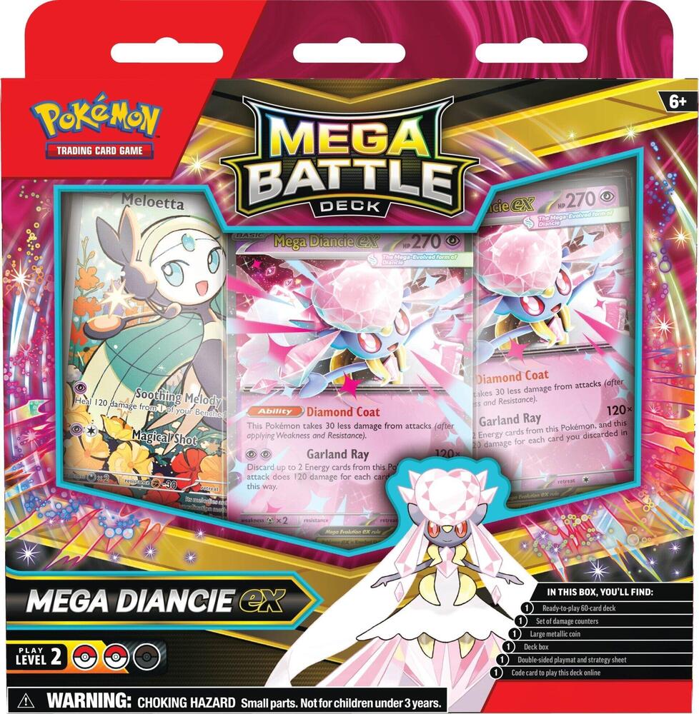 Pokémon Cards - Pokemon - Mega Battle Decks - Mega Diancie ex