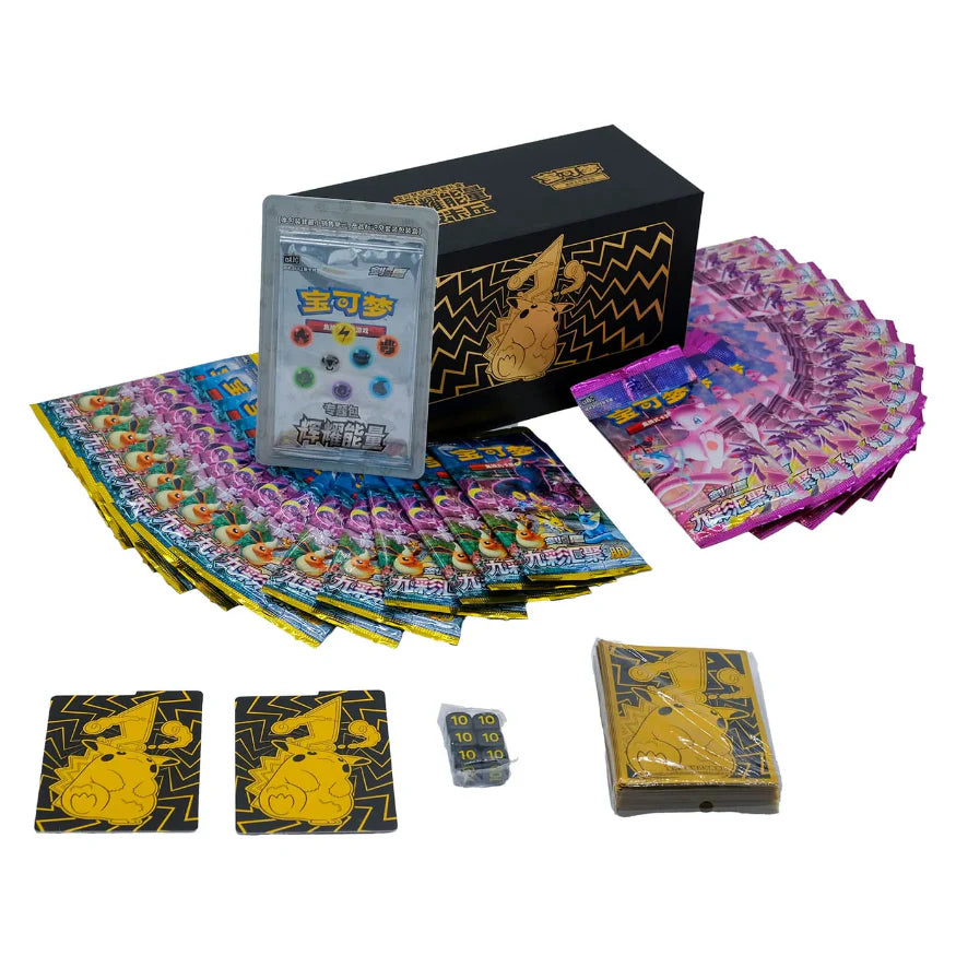 Pokémon Cards - Radiant Energy Pikachu Gift Box - Nine Colors Gathering (CH)