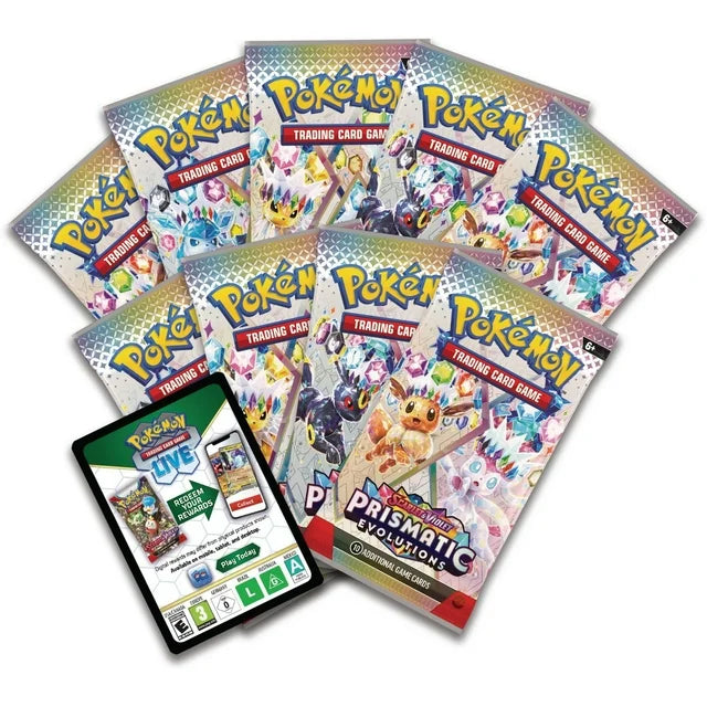 Pokémon Cards - Scarlet & Violet - Prismatic Evolutions SV8.5 - Elite Trainer Box (ETB) (EN)