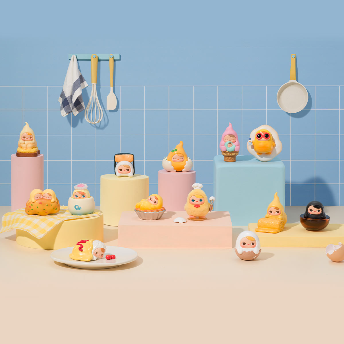 POP MART - PUCKY EGG BEANIE BLIND BOX SERIES